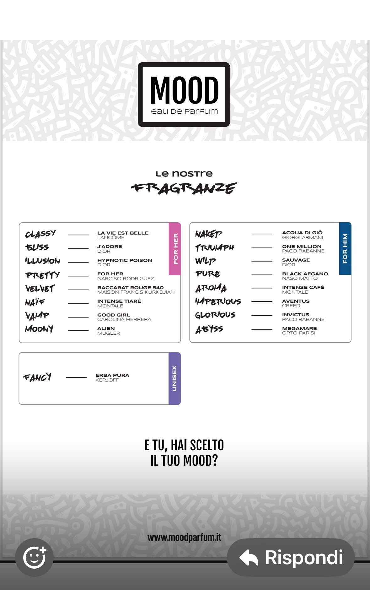 MOOD GLORIUS EAU DE PARFUM 100ML