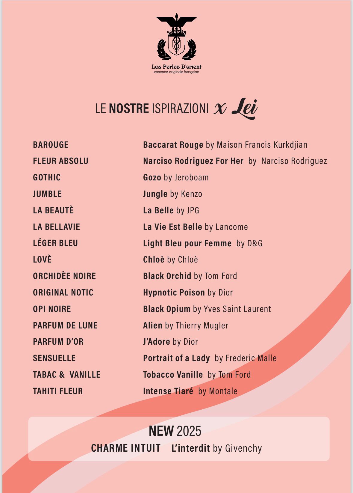 LES PERLES D’ORIENT COCO&VANILLE