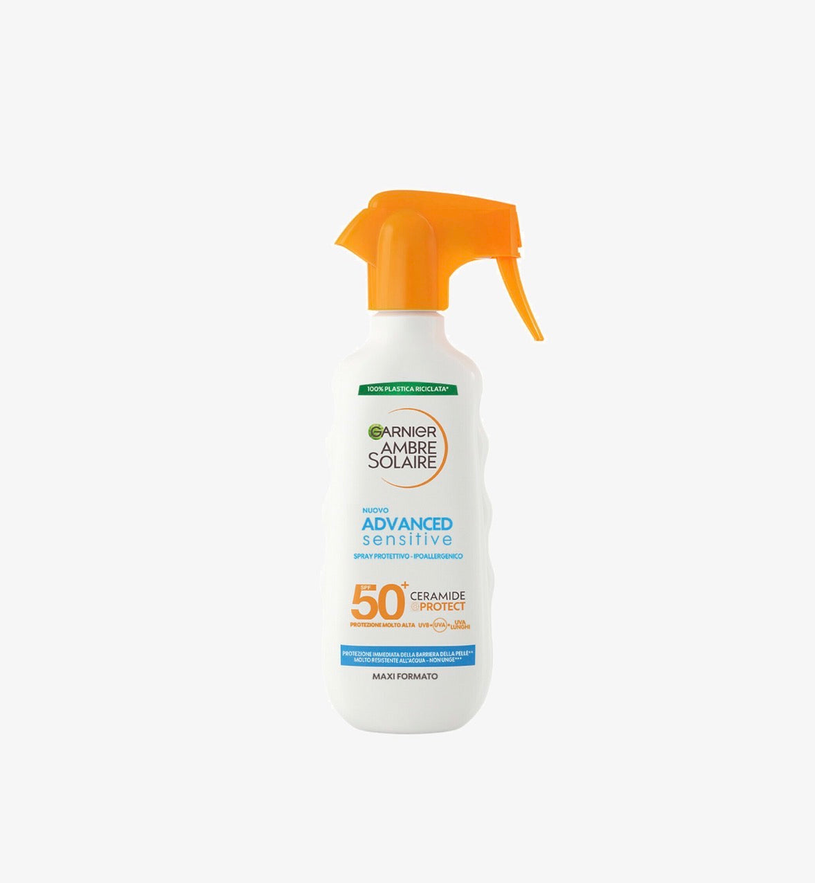 GARNIER AMBRE SOLAIRE SENSITIVE SPRAY SPF 50 MAXI FORMATO