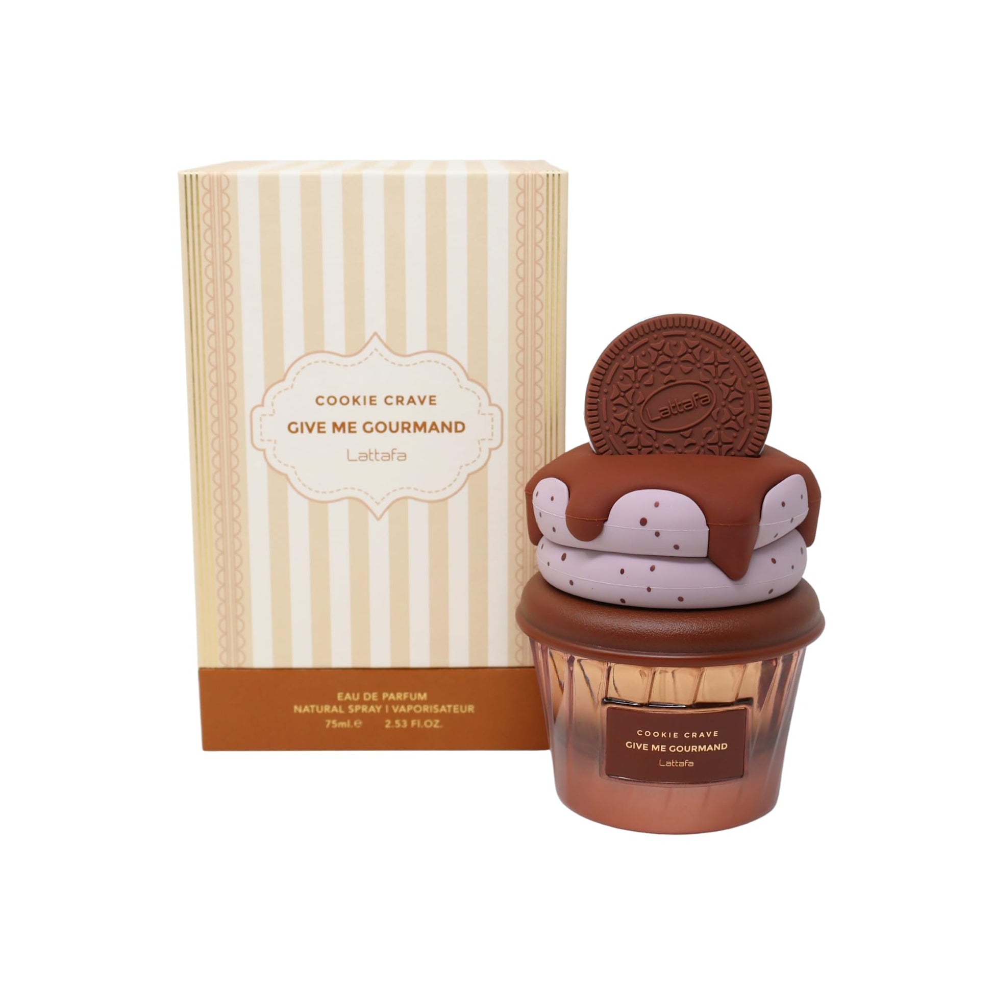 LATTAFA GIVE ME GOURMAND COOKIE CRAVE EAU DE PARFUM 75ML