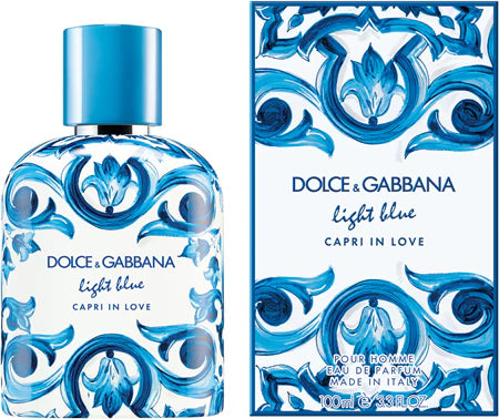 DOLCE & GABBANA LIGHT BLU CAPRI IN LOVE HOMME EAU DE PARFUM 100ML