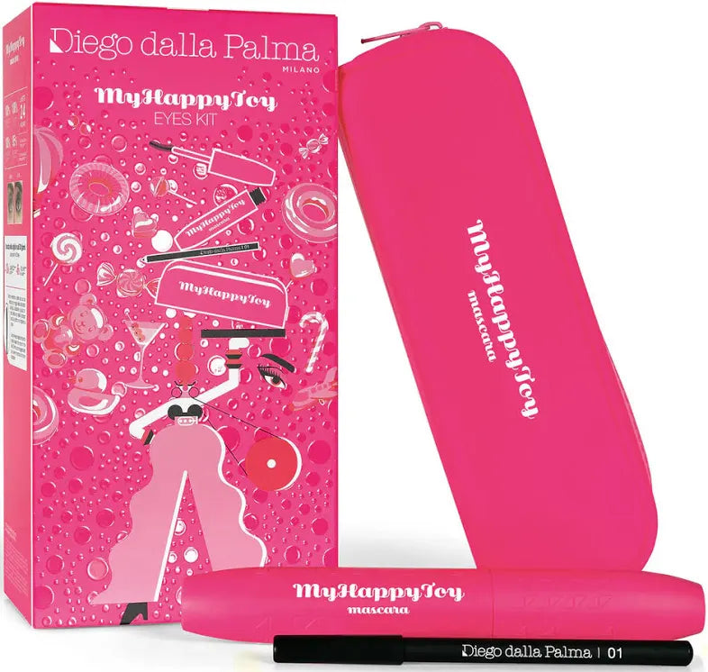 BOX DIEGO DALLA PALMA MASCARA + MATITA +POCHETTE