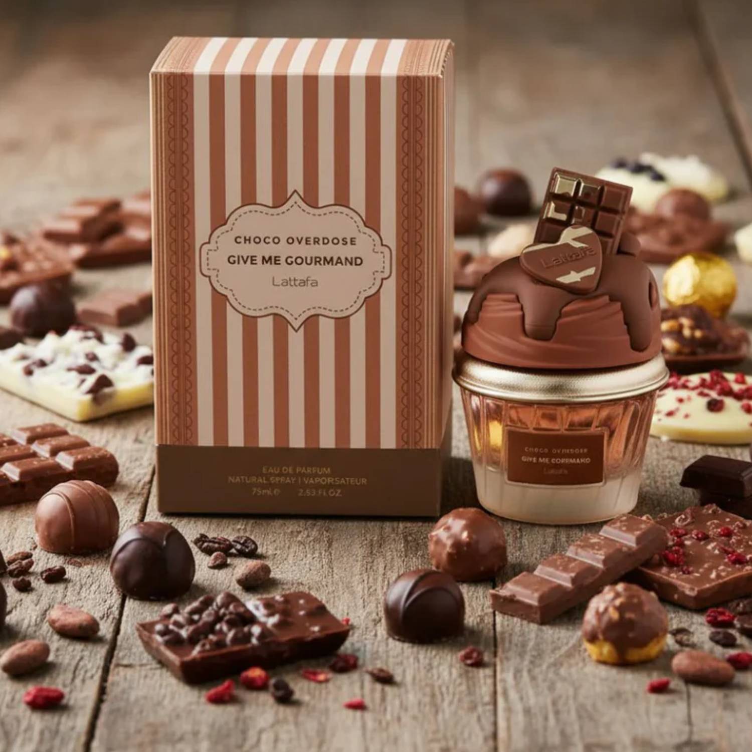 LATTAFA GIME ME GOURMAND CHOCO OVERDOSE EAU DE PARFUM 75ML