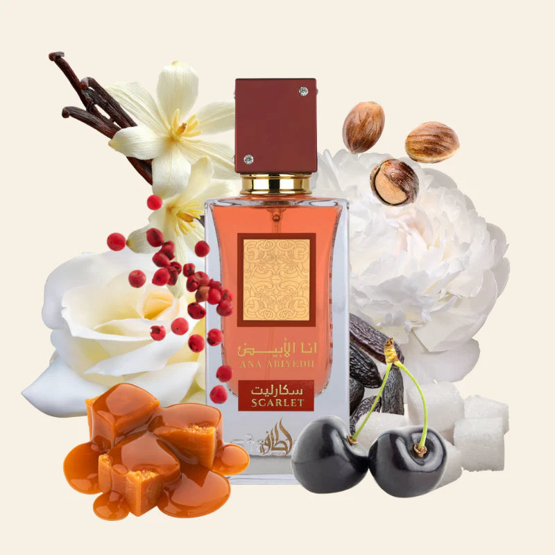 LATTAFA ANA ABIYEDH SCARLET EAU DE PARFUM 60ML