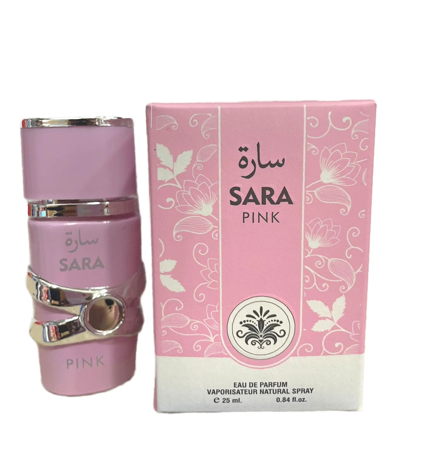 MINIATURA SARA PINK 25ML SPRAY