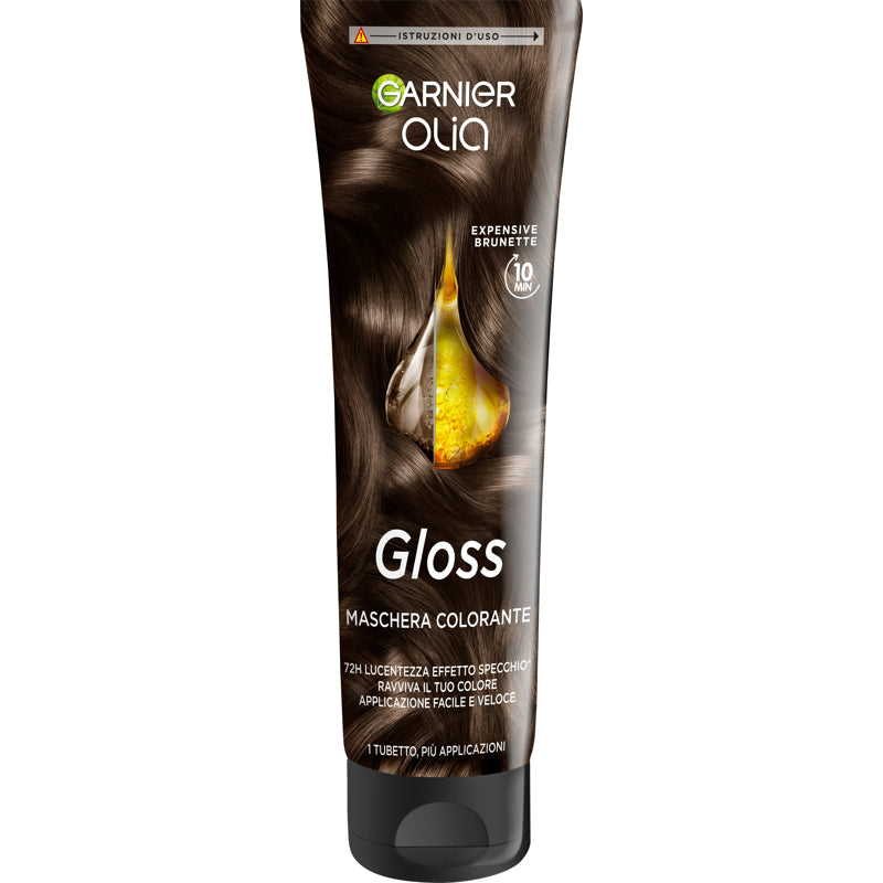 GARNIER OLIA GLOSS MASCHERA COLORANTE EXPENSIVE BRUNETTE