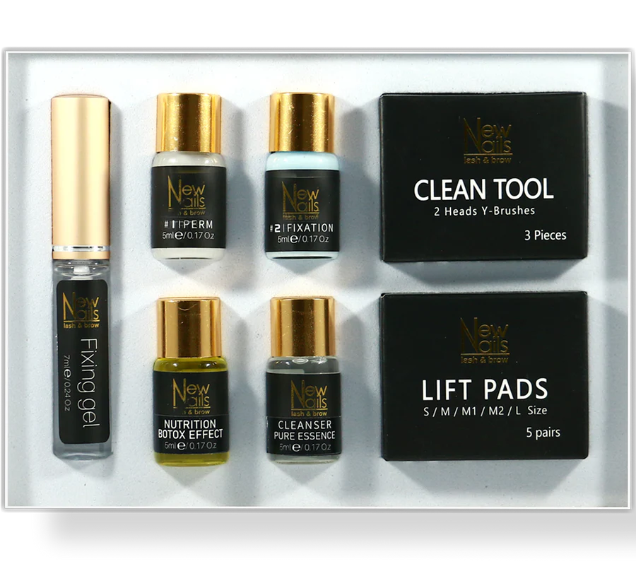 KIT LAMINAZIONE CIGLIA NEW NAILS