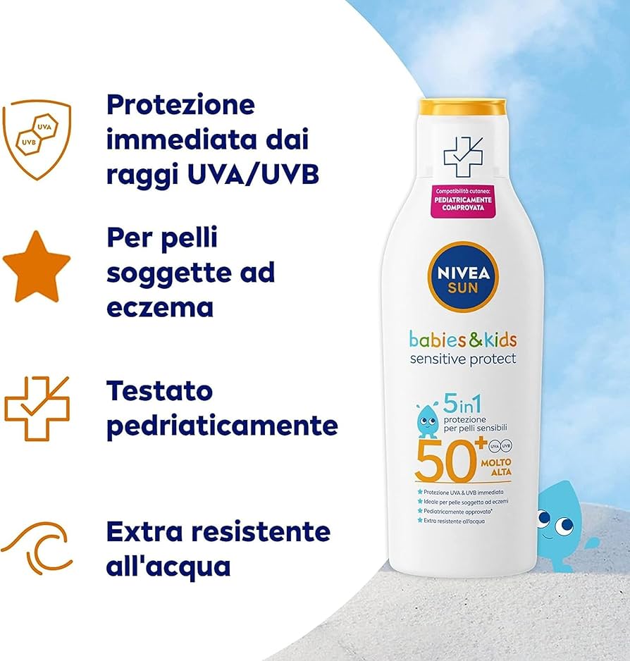 NIVEA SUN BABIES & KID SENSITIVE PROTECT SPF 50+
