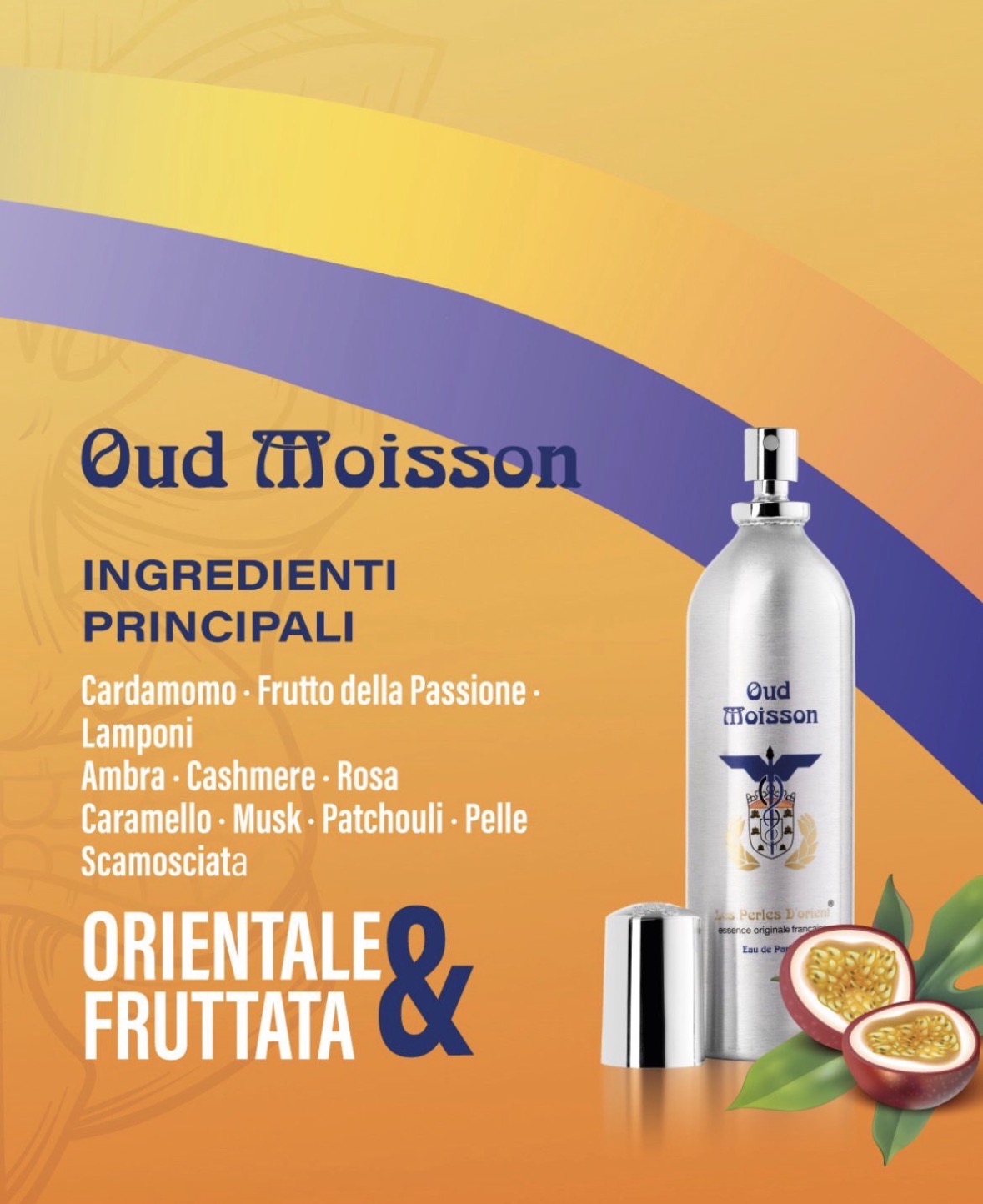 LES PERLES D’ORIENT OUD MOISSON EAU DE PARFUM 150ML