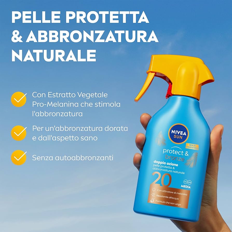 NIVEA SUN PROTECT & BRONZE SPRAY SPF 20
