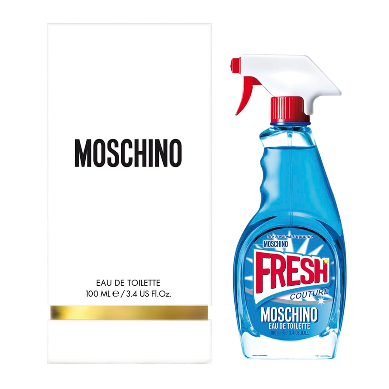 MOSCHINO FRESH EAU DE TOILETTE 100ML