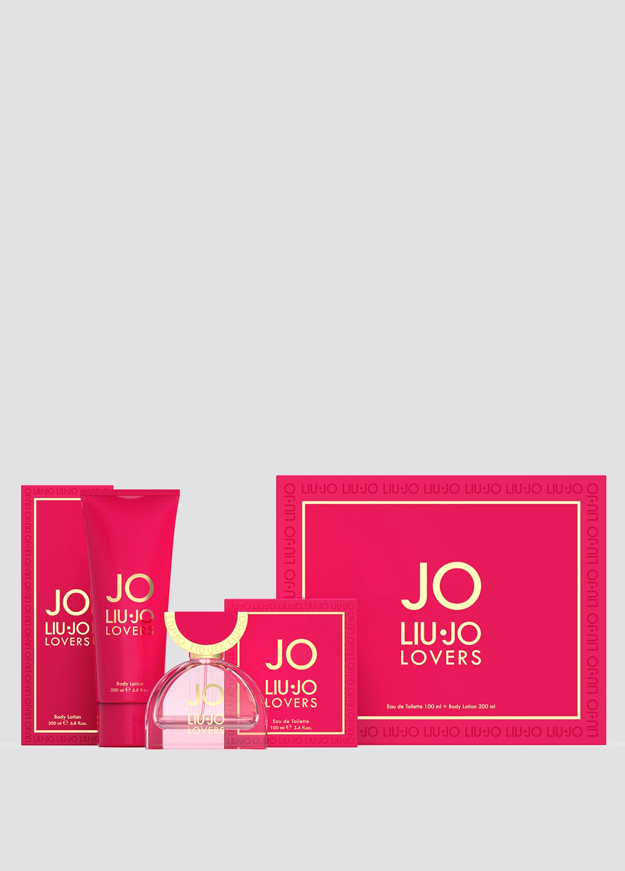 BOX LIU-JO LOVERS DONNA EAU DE TOILETTE 100ML + BODY LOTION 200ML