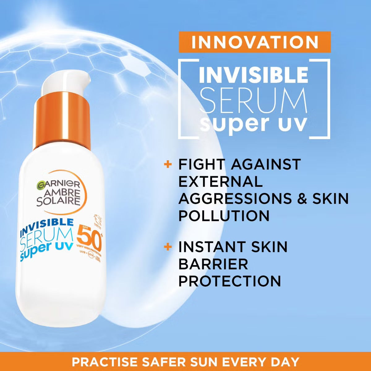 GARNIER AMBRE SOLAIRE SERUM VISO SPF 50