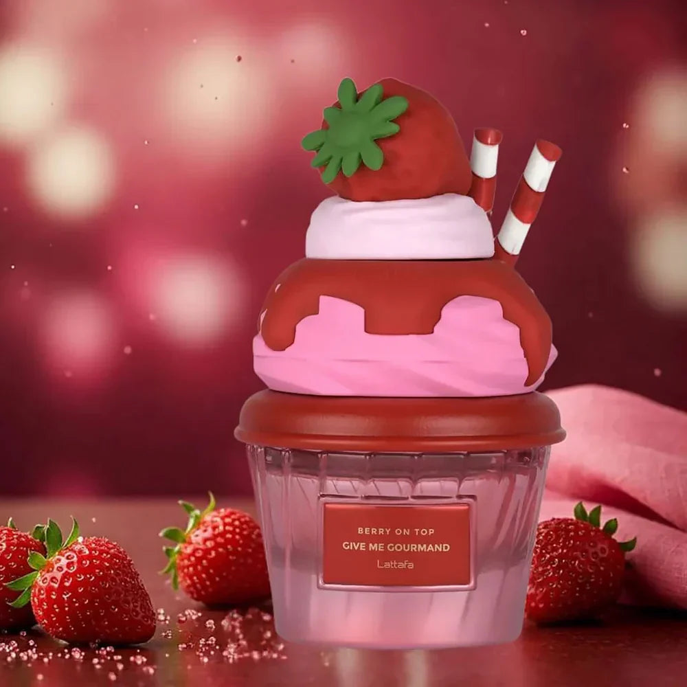 LATTAFA GIVE ME GOURMAND BERRY ON TOP EDP 75ML