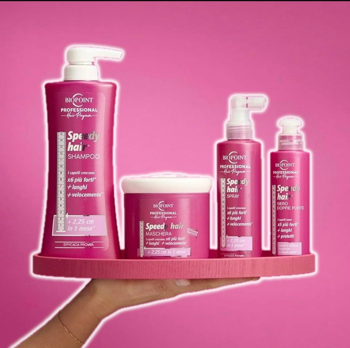 BIOPOINT SPEEDY HAIR KIT COMPLETO 4 PRODOTTI