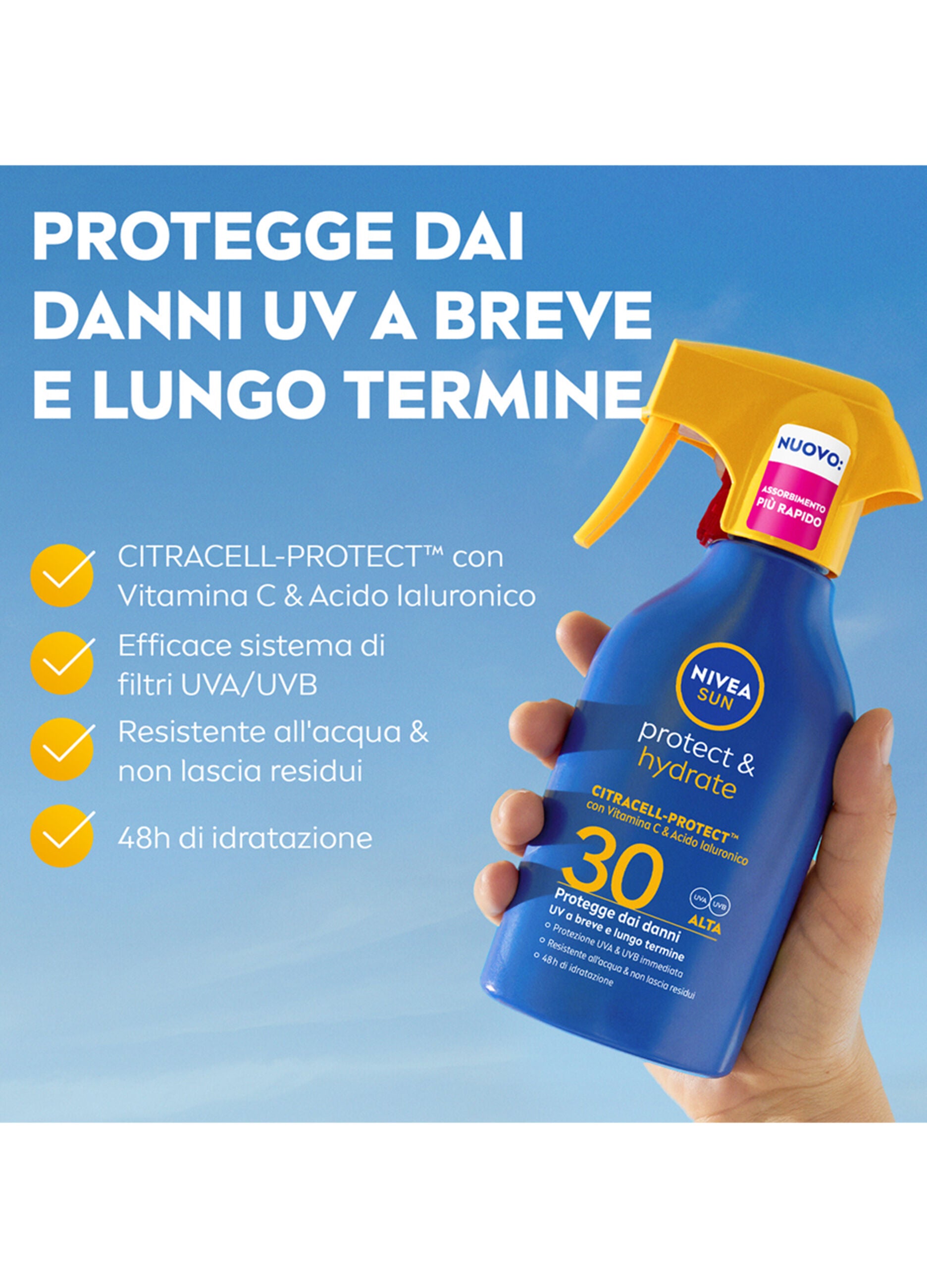 NIVEA SUN PROTECT & HYDRATE SPRAY SPF 30