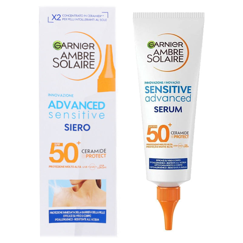 GARNIER AMBRE SOLAIRE SENSITIVE SIERO SPF 50