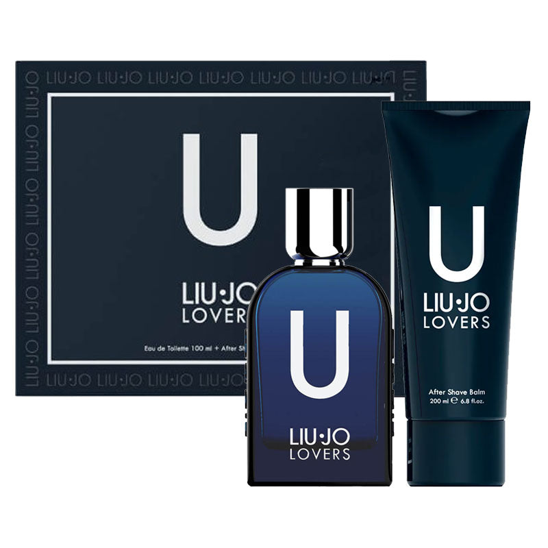 BOX LIU-JO LOVERS UOMO EAU DE TOILETTE 100ML + AFTER SHAVE BALM 200ML