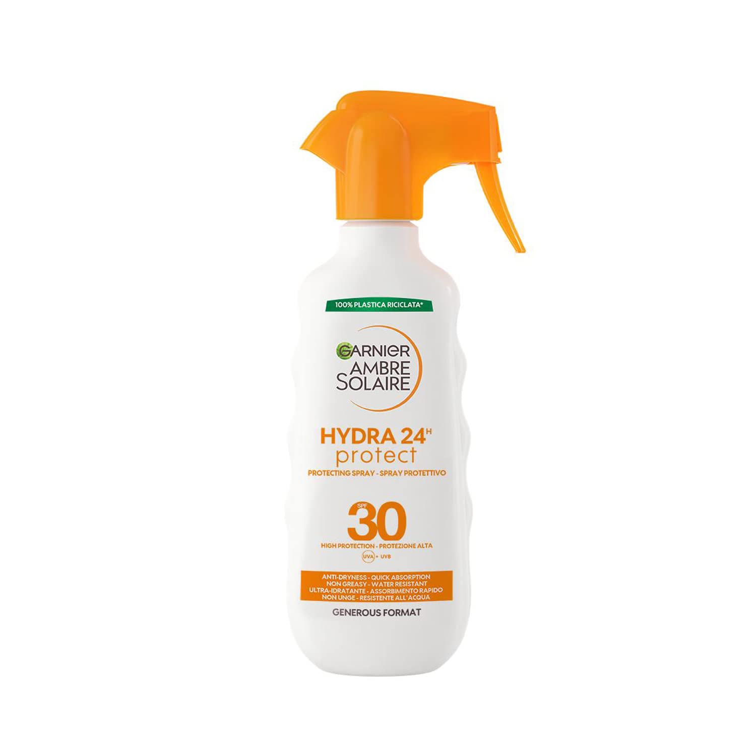 GARNIER AMBRE SOLAIRE SPRAY 30 SPF MAXI FORMATO
