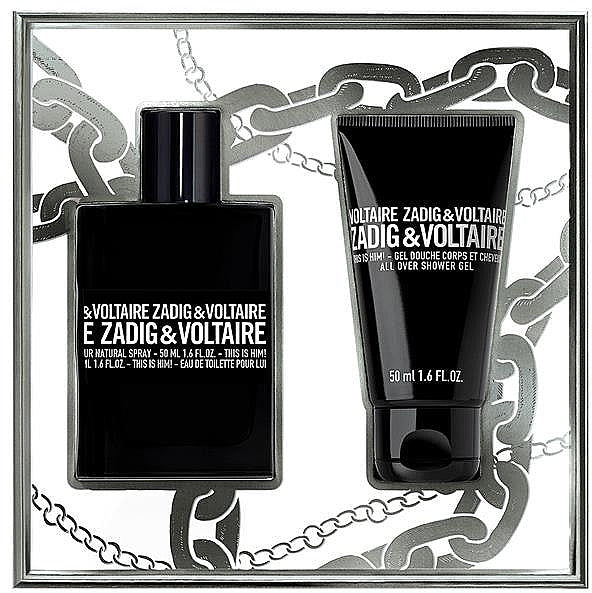 BOX ZADIG & VOLTAIRE EAU DE TOILETTE 50ml + SHOWER GEL 50 ml