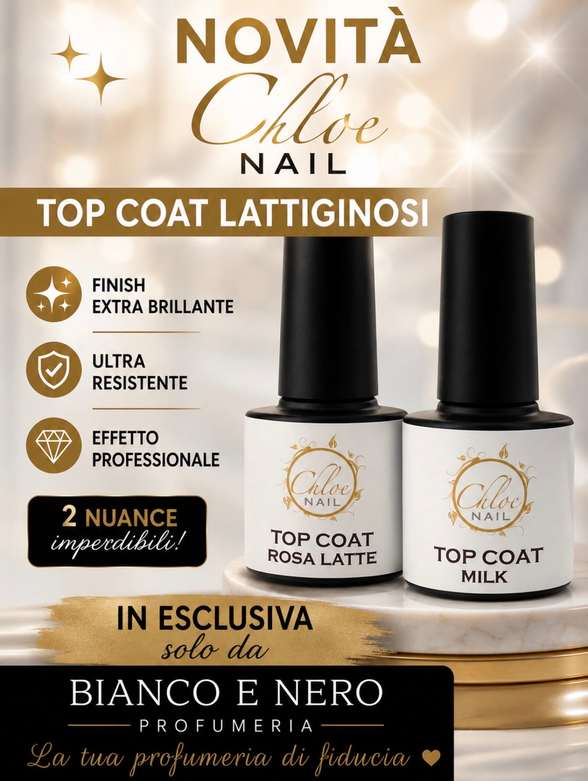 Top coat Chloe Nail lattiginosi