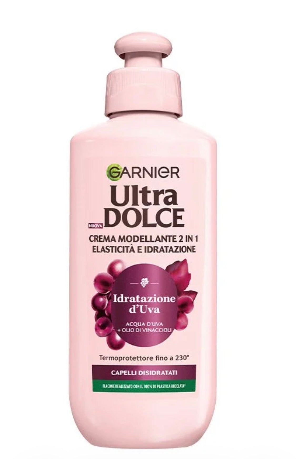 Garnier UltraDolce Crema Modellante 2 in 1 Idratazione d’Uva