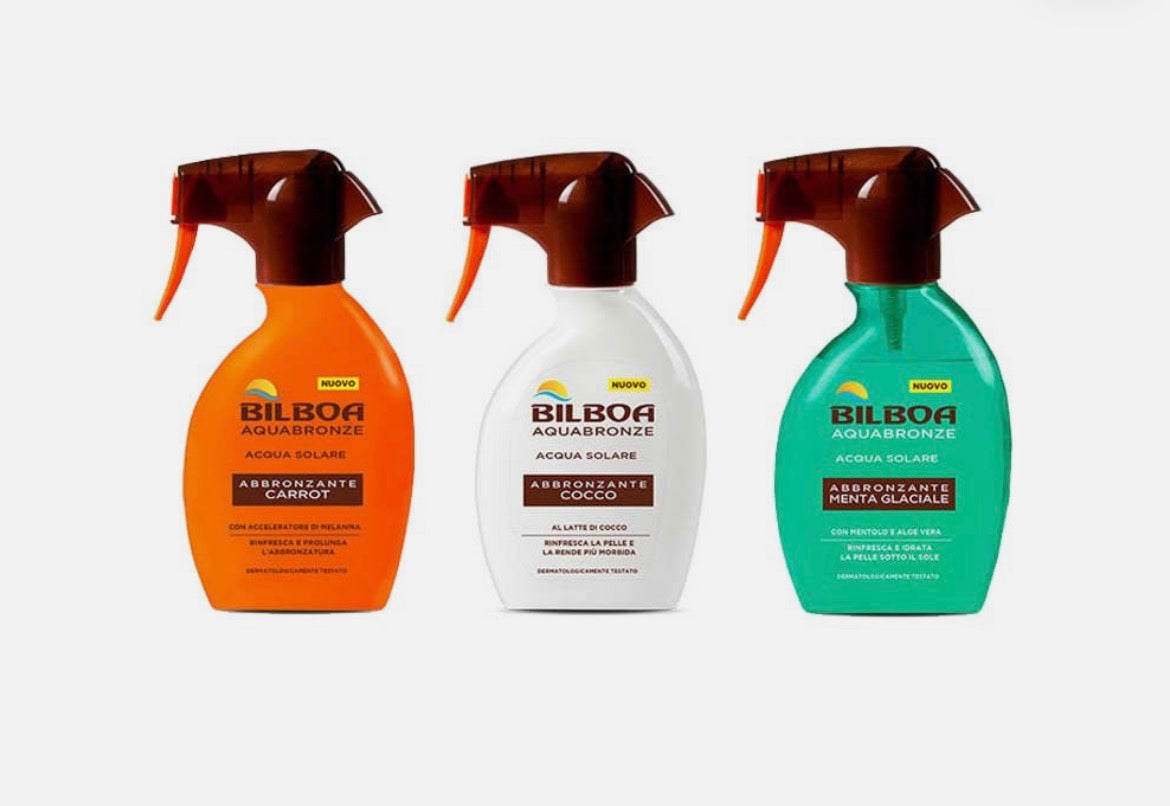 Bilboa Acquabronze acqua solare 3 pezzi