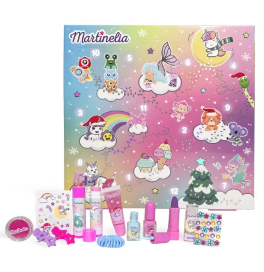 Calendario dell’avvento per bambina Martinelia 12 caselle