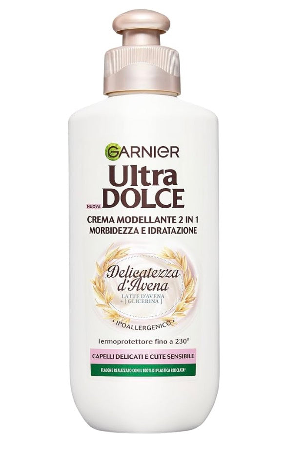 Garnier UltraDolce crema modellante 2 in 1 Delicatezza d’avena