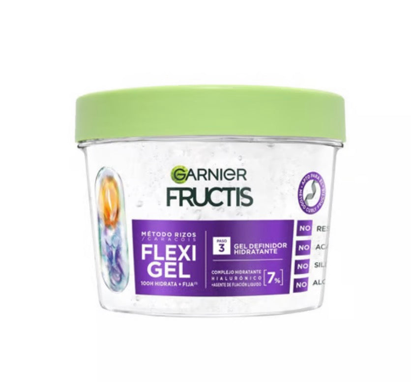 Garnier Fructis metodo Ricci flexi gel step 3
