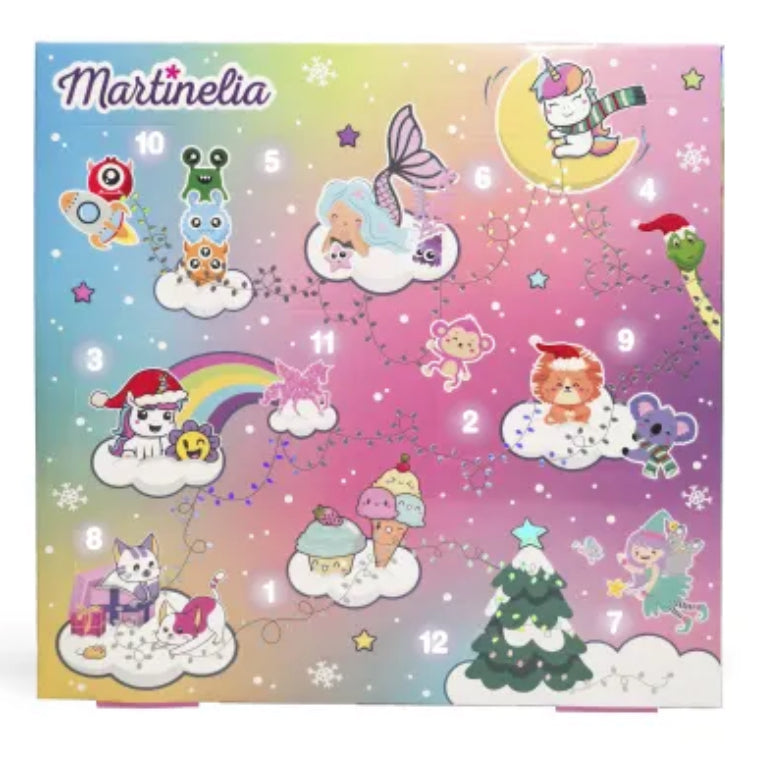 Calendario dell’avvento per bambina Martinelia 12 caselle