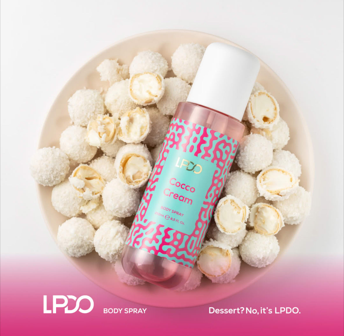 LPDO BODY SPRAY 250ML COCCO CREAM