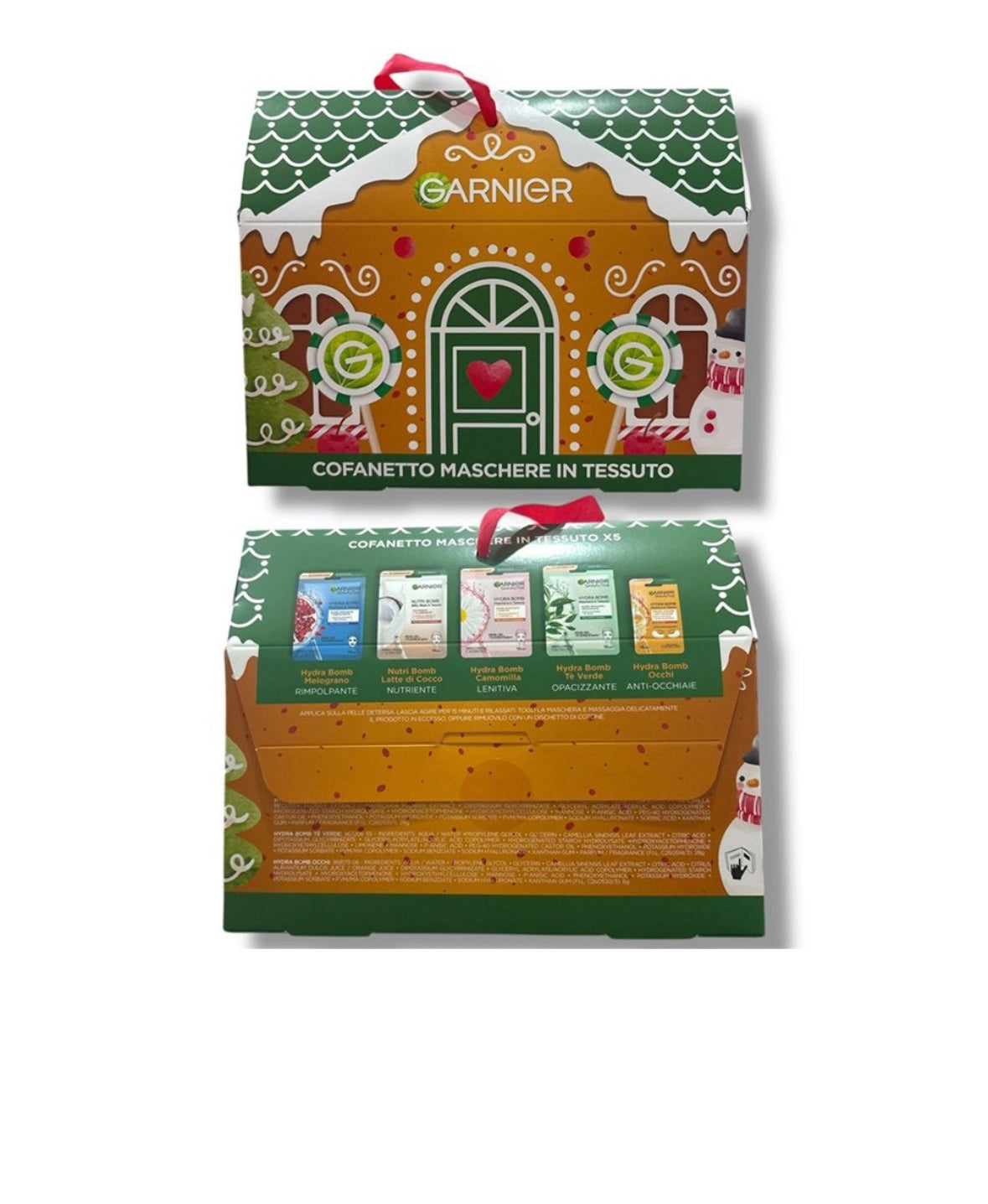 COFANETTO MASCHERE IN TESSUTO GARNIER 5 PZ