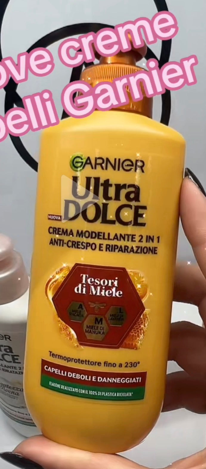 Garnier UltraDolce crema modellante 2 in 1 Tesori di miele