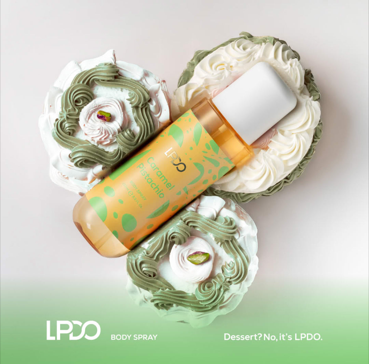 LPDO BODY SPRAY 250ML CARAMEL PISTACHIO