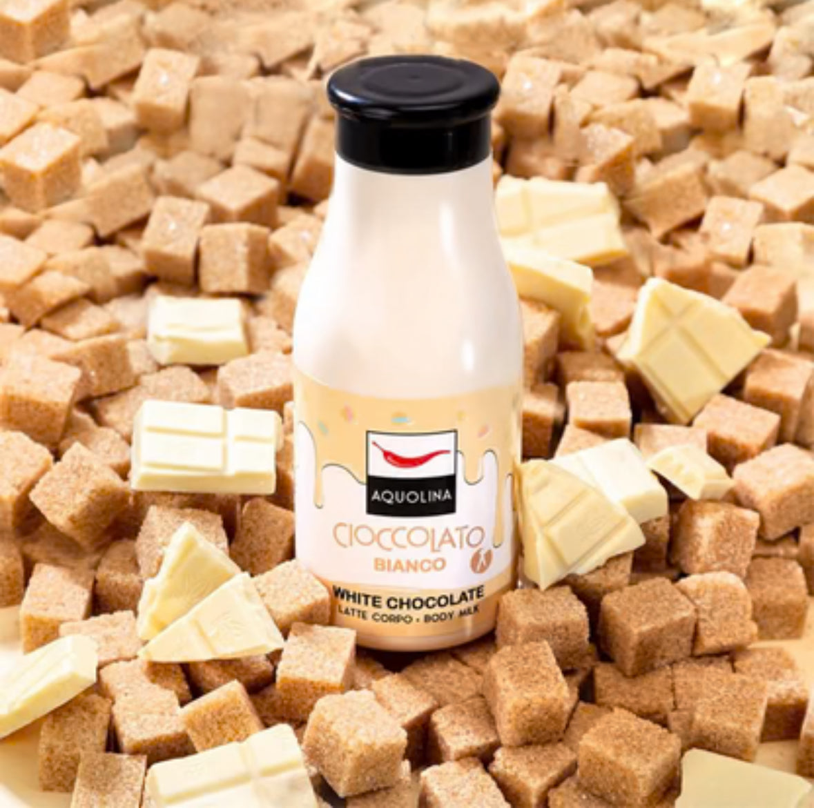 COFANETTO AQUOLINA LATTE CORPO 125ML + BAGNO DOCCIA 125ML CIOCCOLATO BIANCO