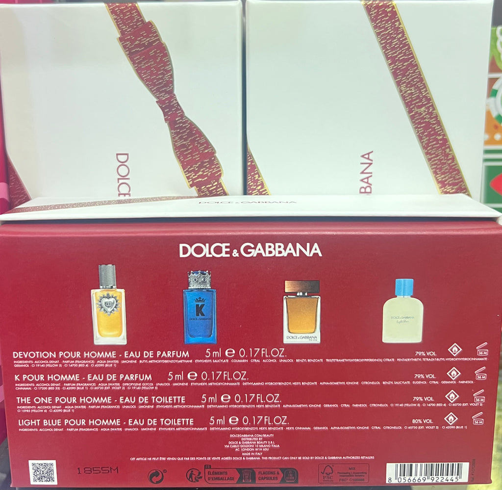 Confezione Box Miniature Dolce&Gabbana