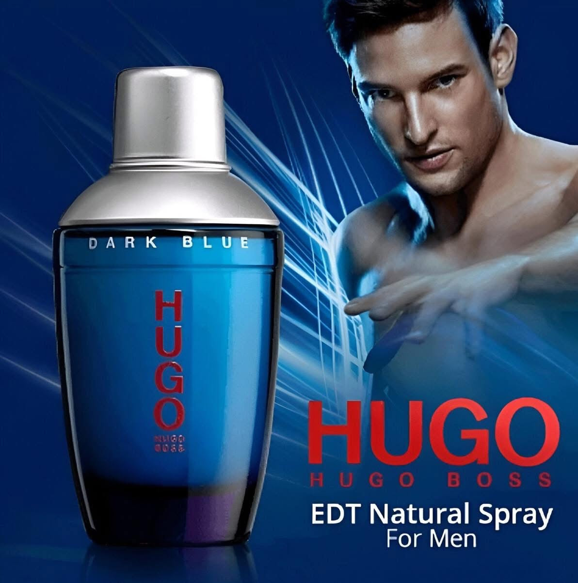 HUGO BOSS DARK BLUE EAU DE TOILETTE 75ML