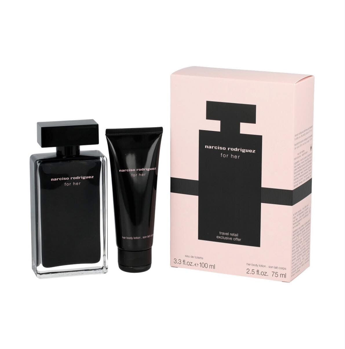 CONFEZIONE NARCISO RODRIGUEZ EDT 100ML + BODY LOTION 100ML