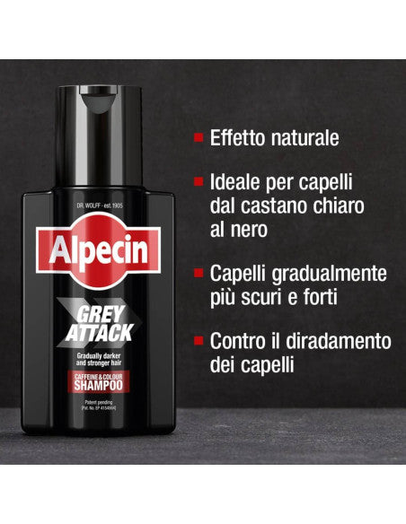 ALPECIN SHAMPOO CAPELLI GRIGI AZIONE FORTIFICANTE