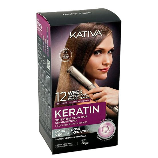 KATIVA KIT STIRATURA LISCIO BRASILIANO ALLA CHERATINA