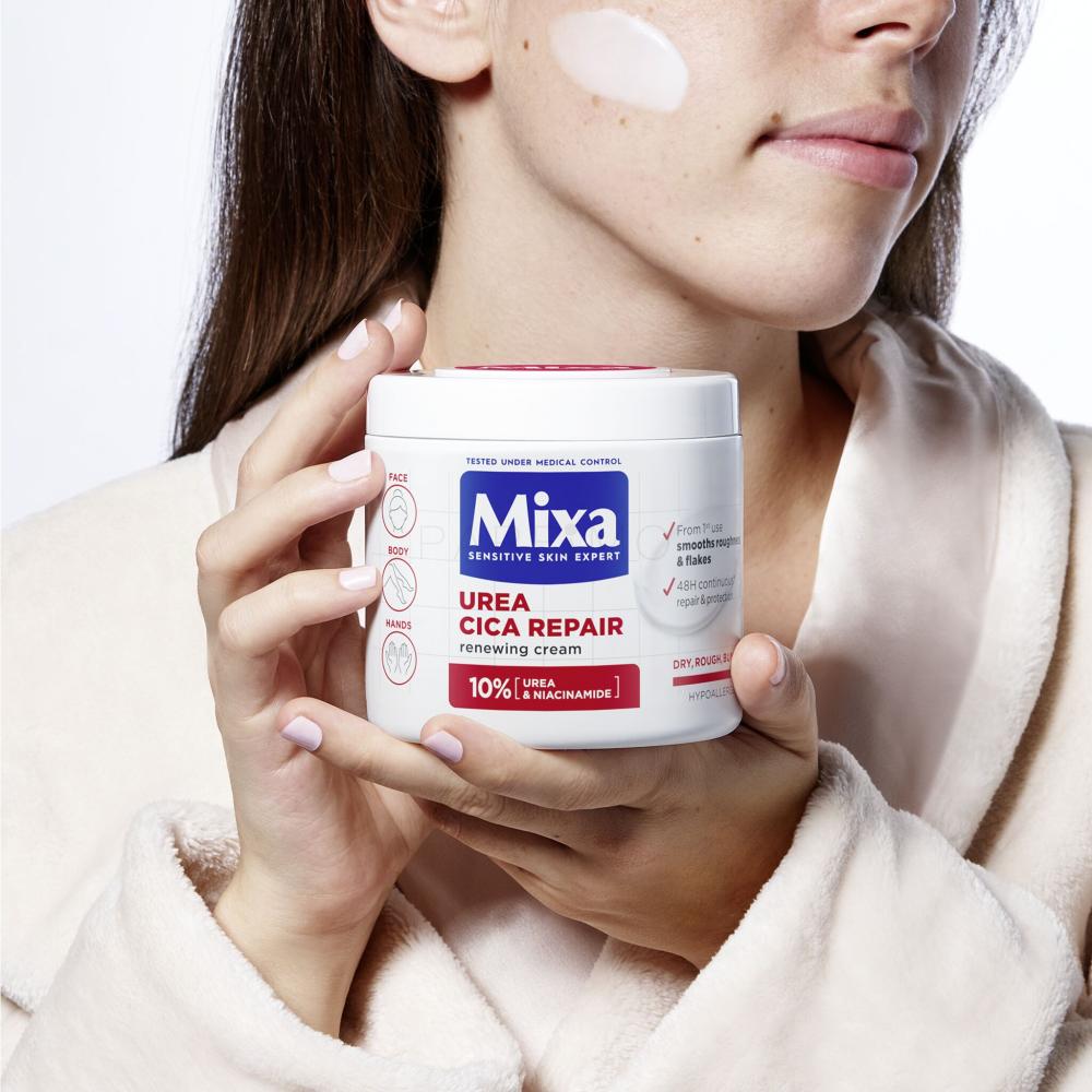 MIXA UREA CICA REPAIR+ PER PELLE SECCHE RUVIDA E DALLA TEXTURE IRREGOLARE 400ML