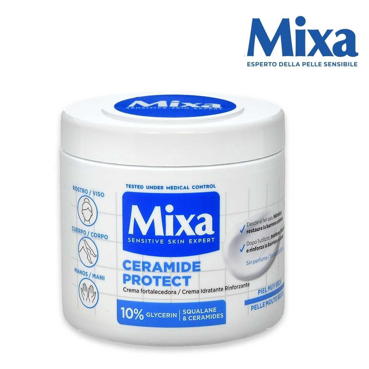 MIXA CERAMIDE PROTECT CREMA IDRATANTE RINFORZANTE PER LA BARRIERA CUTANEA PELLE MOLTO SECCA