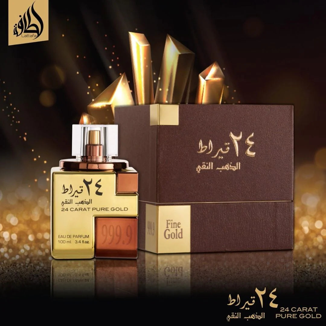 LATTAFA 24 CARAT PURE GOLD EAU DE PARFUM 100ML