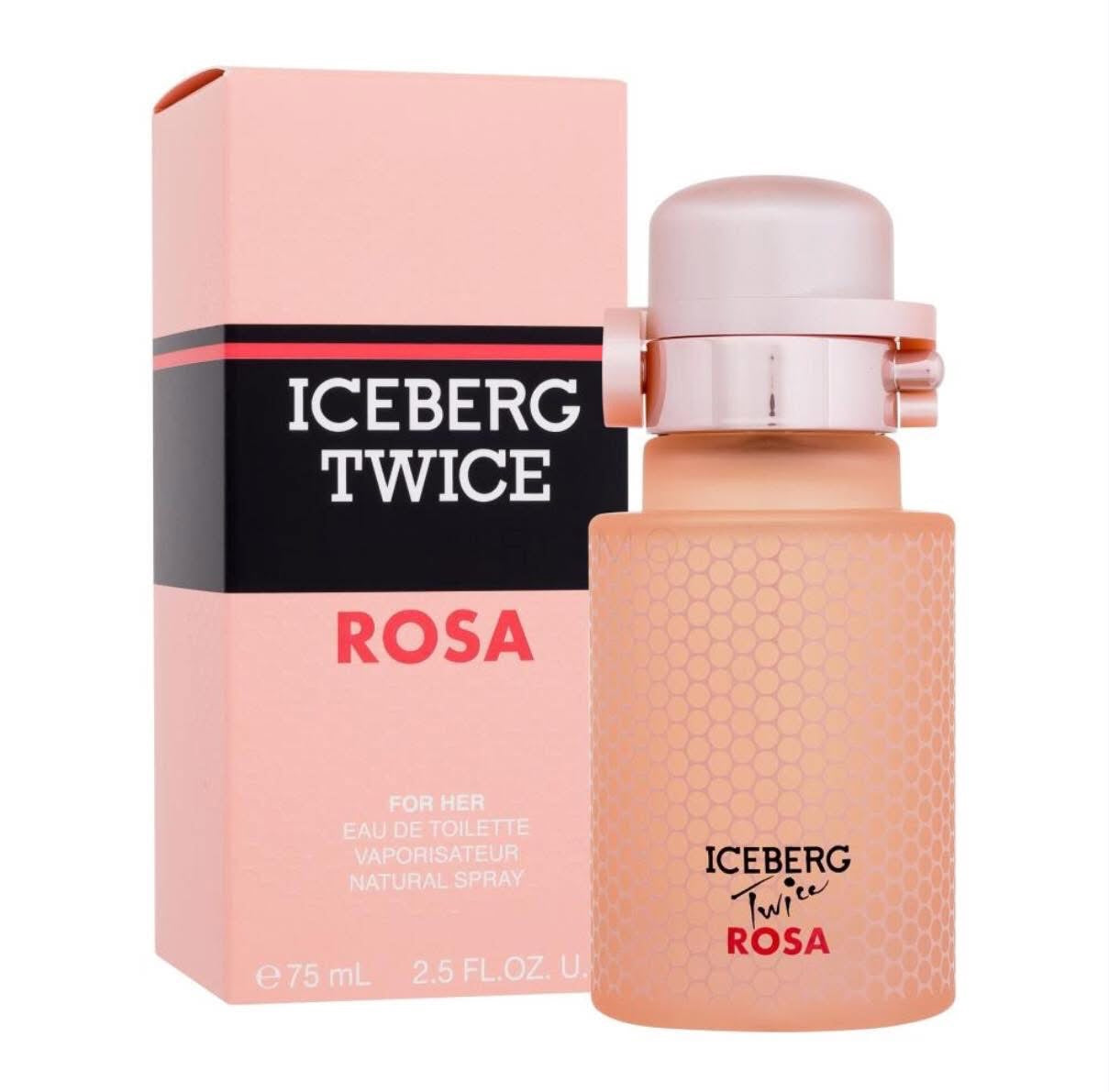 ICEBERG TWICE ROSA EAU DE TOILETTE 75ML