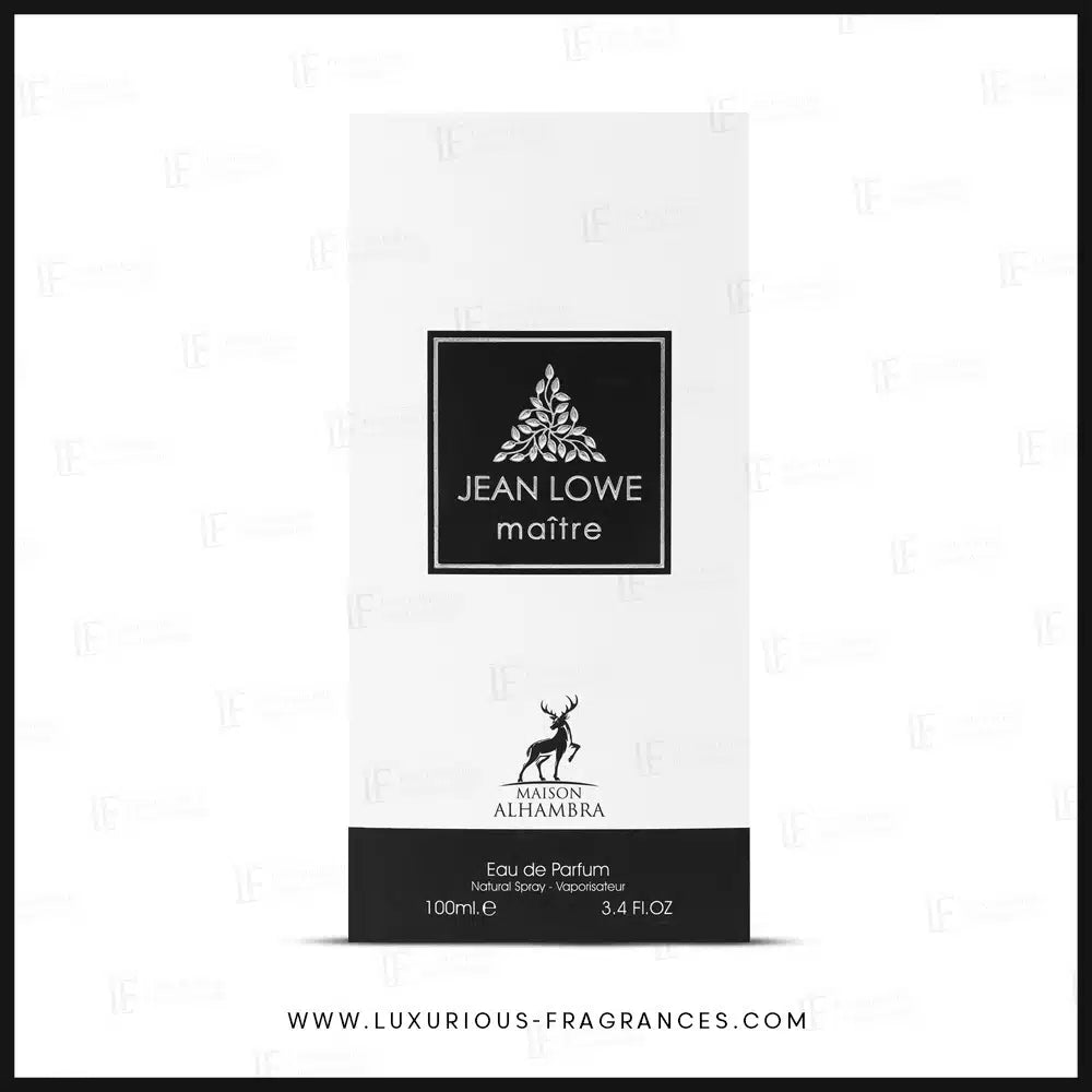 MAISON ALHAMBRA JEAN LOWE MAITRE EAU DE PARFUM 100ML