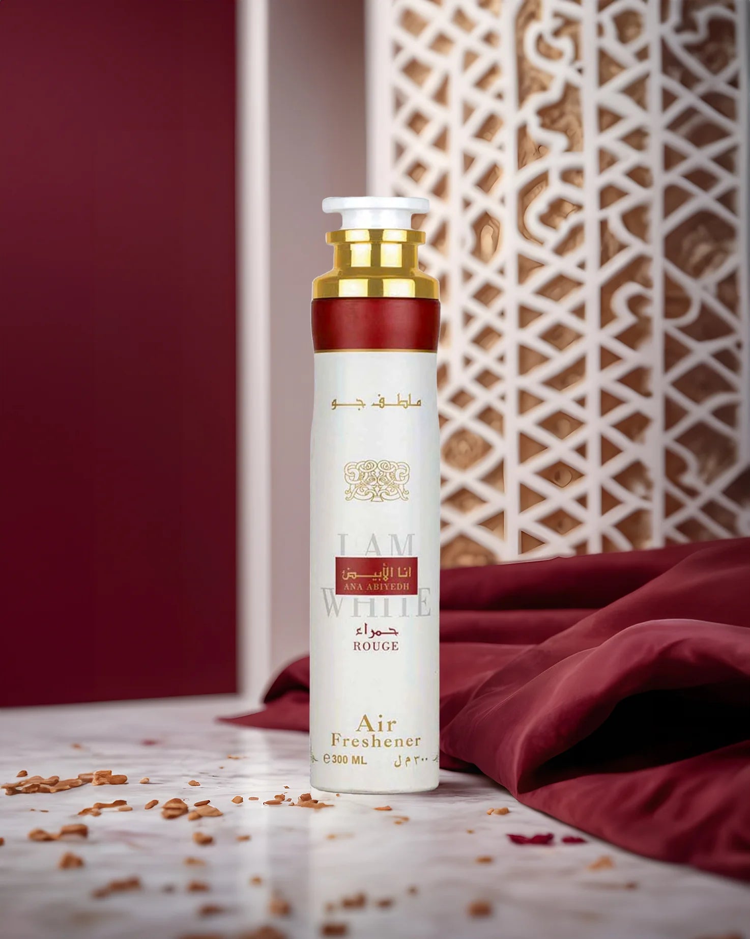 LATTAFA DEO AMBIENTE 300ML ANA ABIYEDH ROUGE