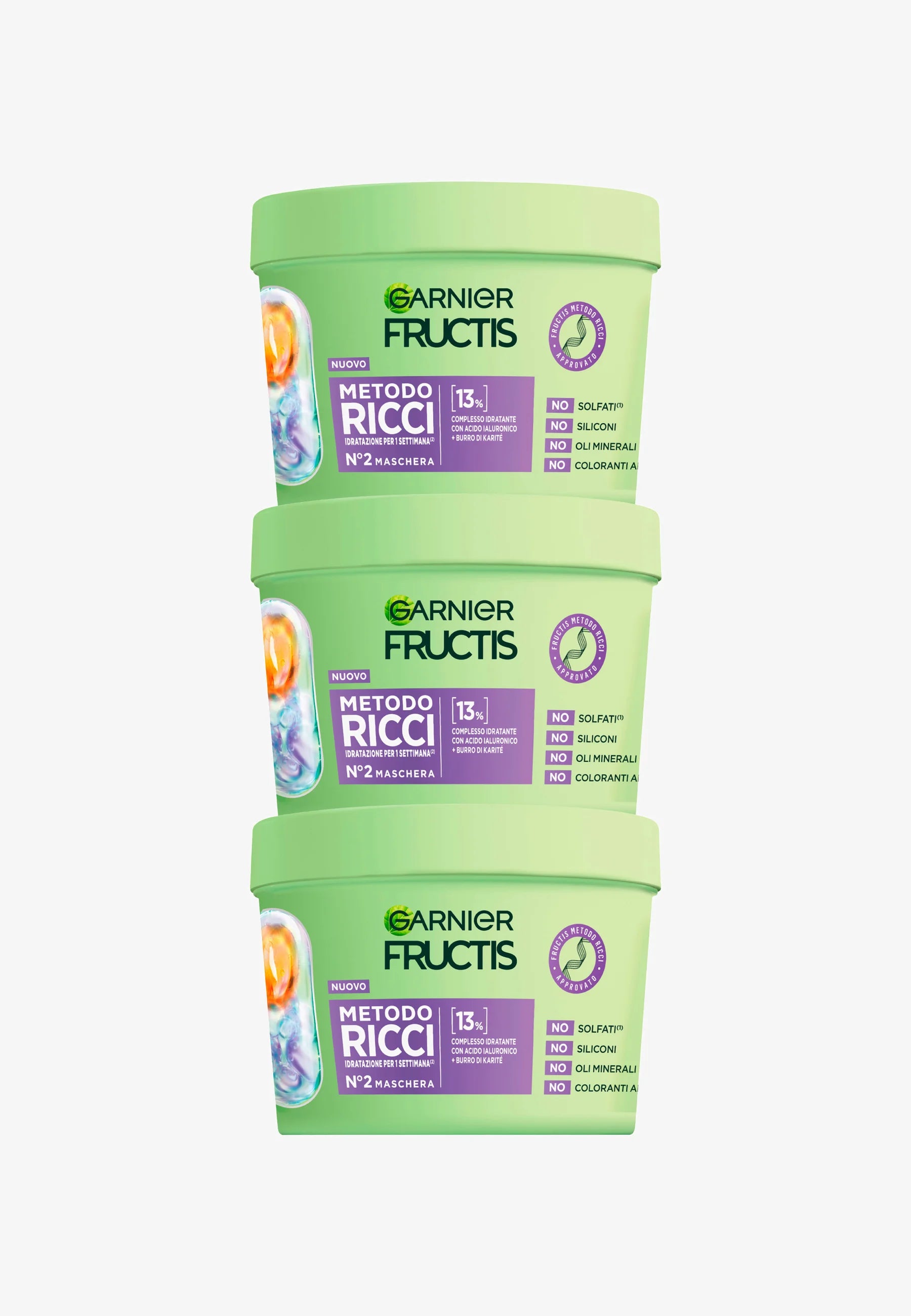 GARNIER METODO RICCI MASCHERA 370ML