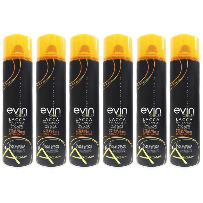 LACCA ECOLOGICA EVIN CON OLIO DI ARGAN E SEMI DI LINO 400ML
