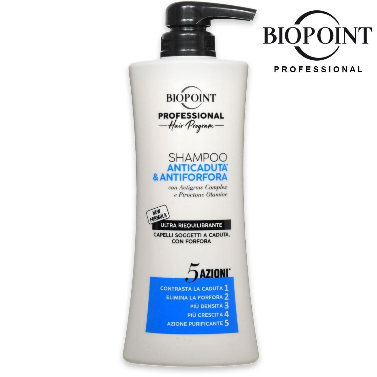 SHAMPOO BIOPOINT ANTICADUTA & ANTIFORFORA 400ML